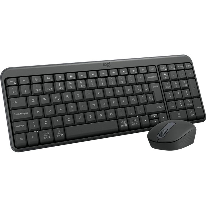 Logitech MK250 Combo Teclado y Ratón Bluetooth Negro Logitech MK250 Combo Teclado y Ratón Bluetooth Negro